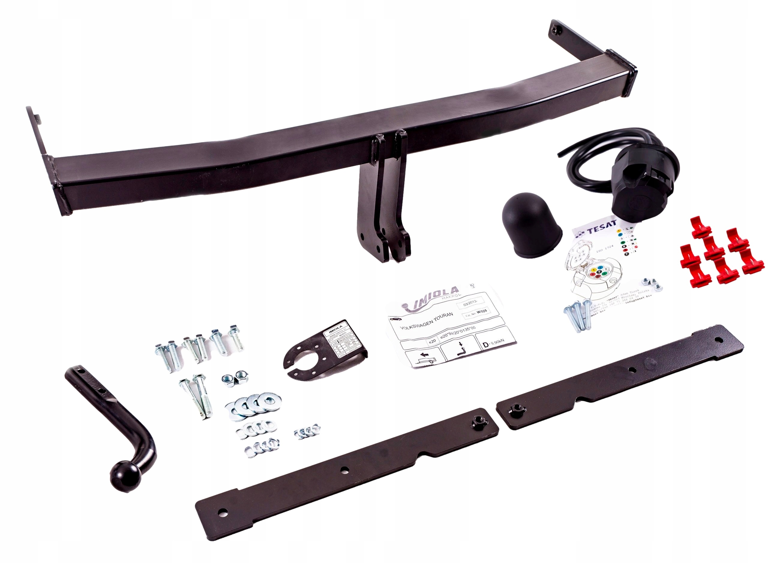

Hak Holowniczy+wiązka Vw Touran I+ii+fl 2003-2013