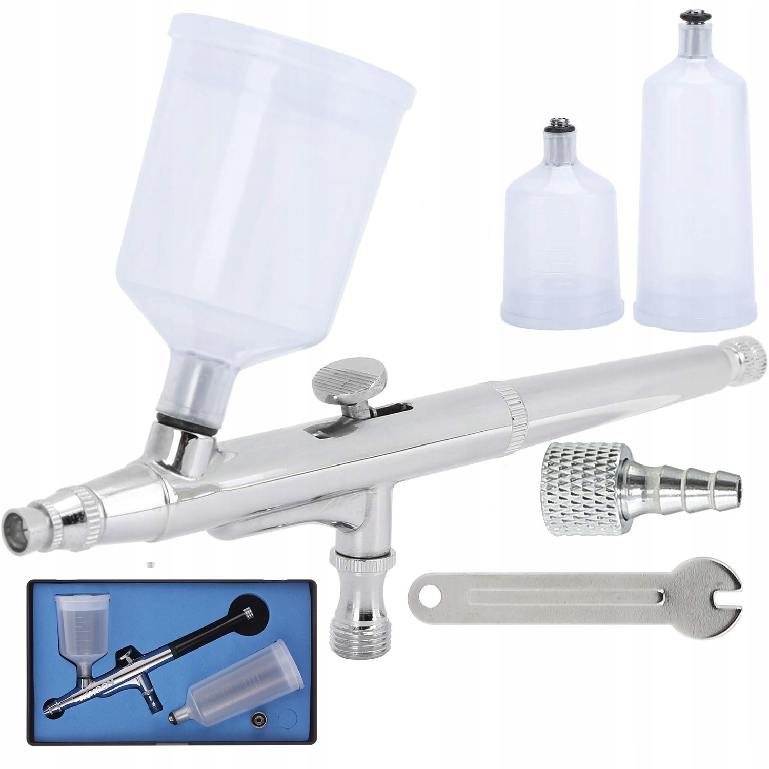 Lakovací Airbrush Malířská Pistole Precizní Modelářská Tryska 0,3 MM