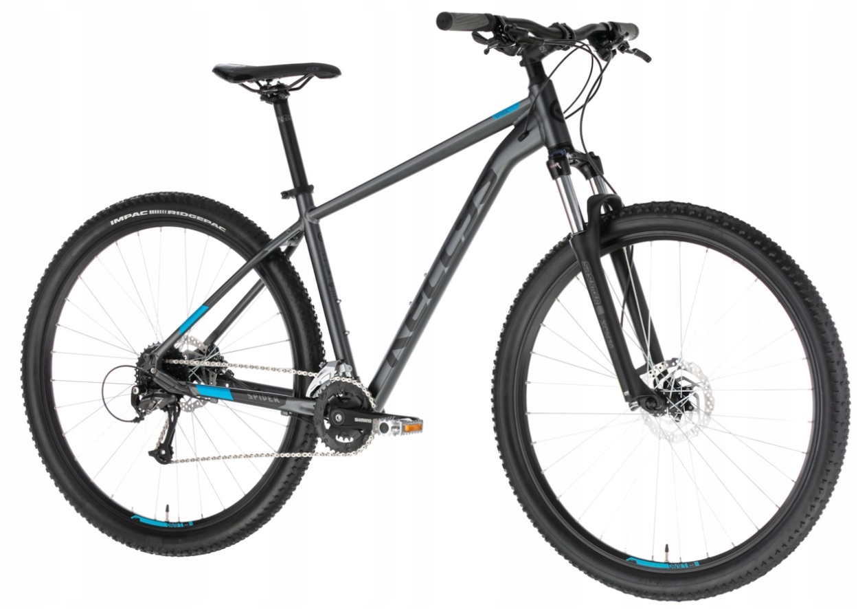 Kellys Rower górski Spider 70 Black Blue 29" rama M 19"