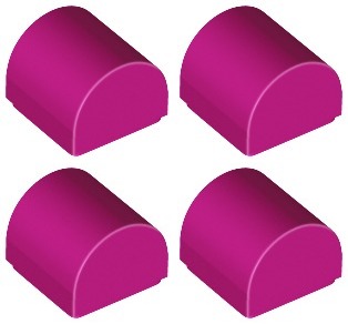 

Lego 49307 Skos 1x1 magenta Nowy (1g) 4 szt.