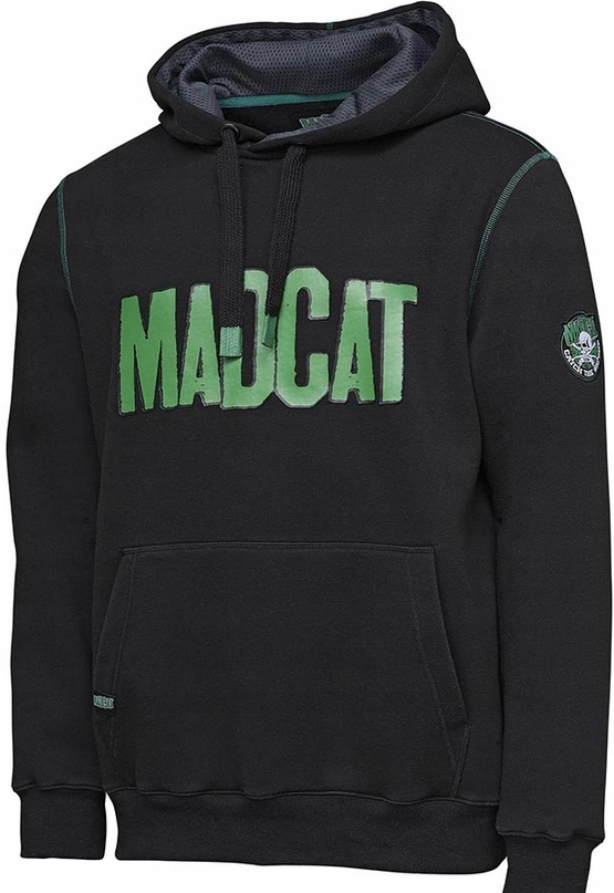 Bluza Madcat Logo Hoodie Black Caviar XXL