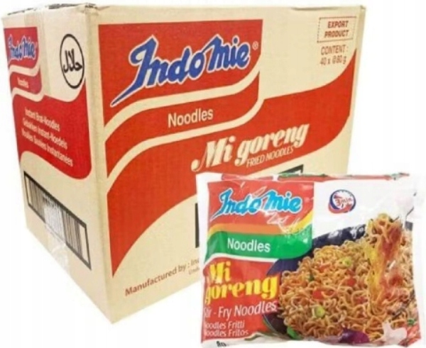 Levně Instantní Polévka Makaron MI Goreng 80g x 40 ks Indomie Karton (80g x 40ks)