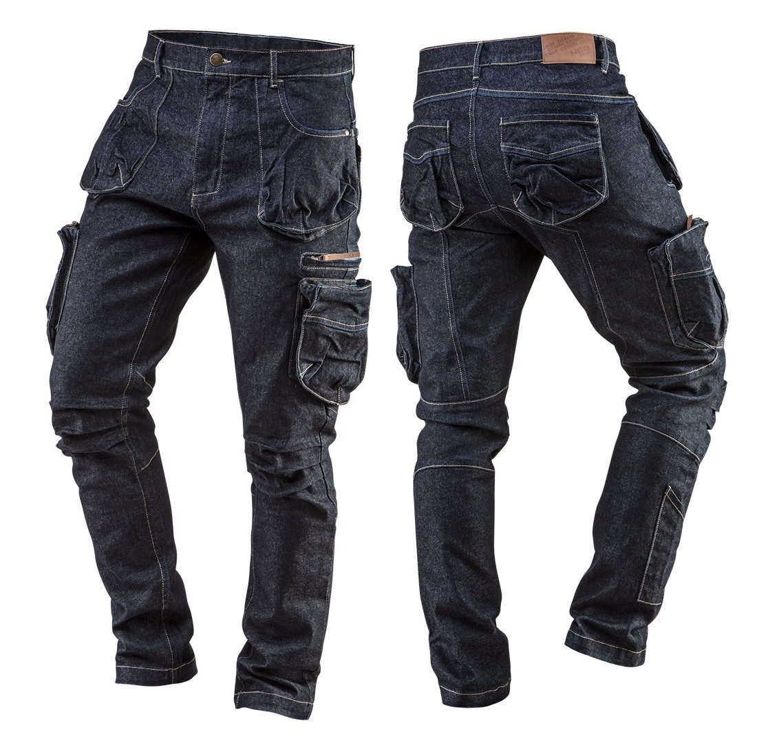 

Spodnie robocze Monterskie r. M jeans Neo Denim