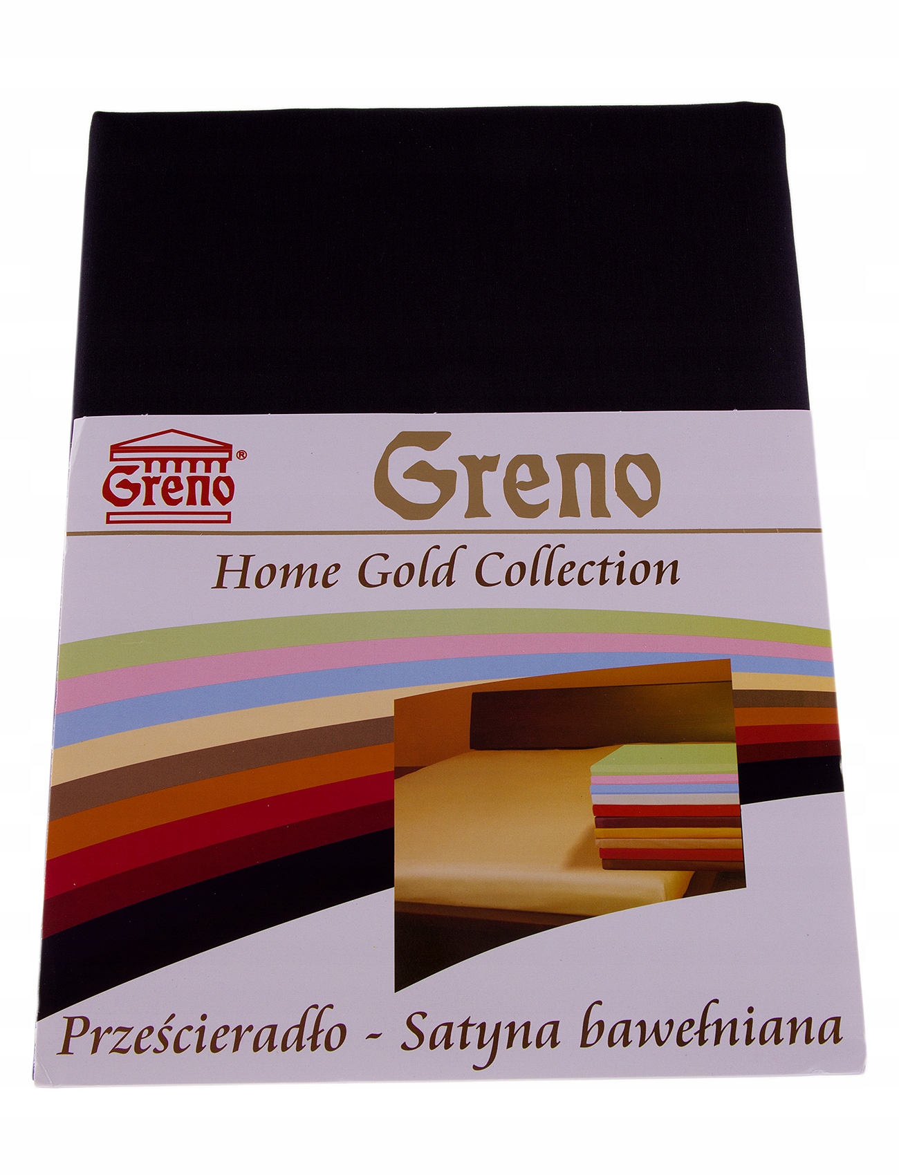 

Prześcieradło Satyna Baweł Bez Gumki Greno 160x210