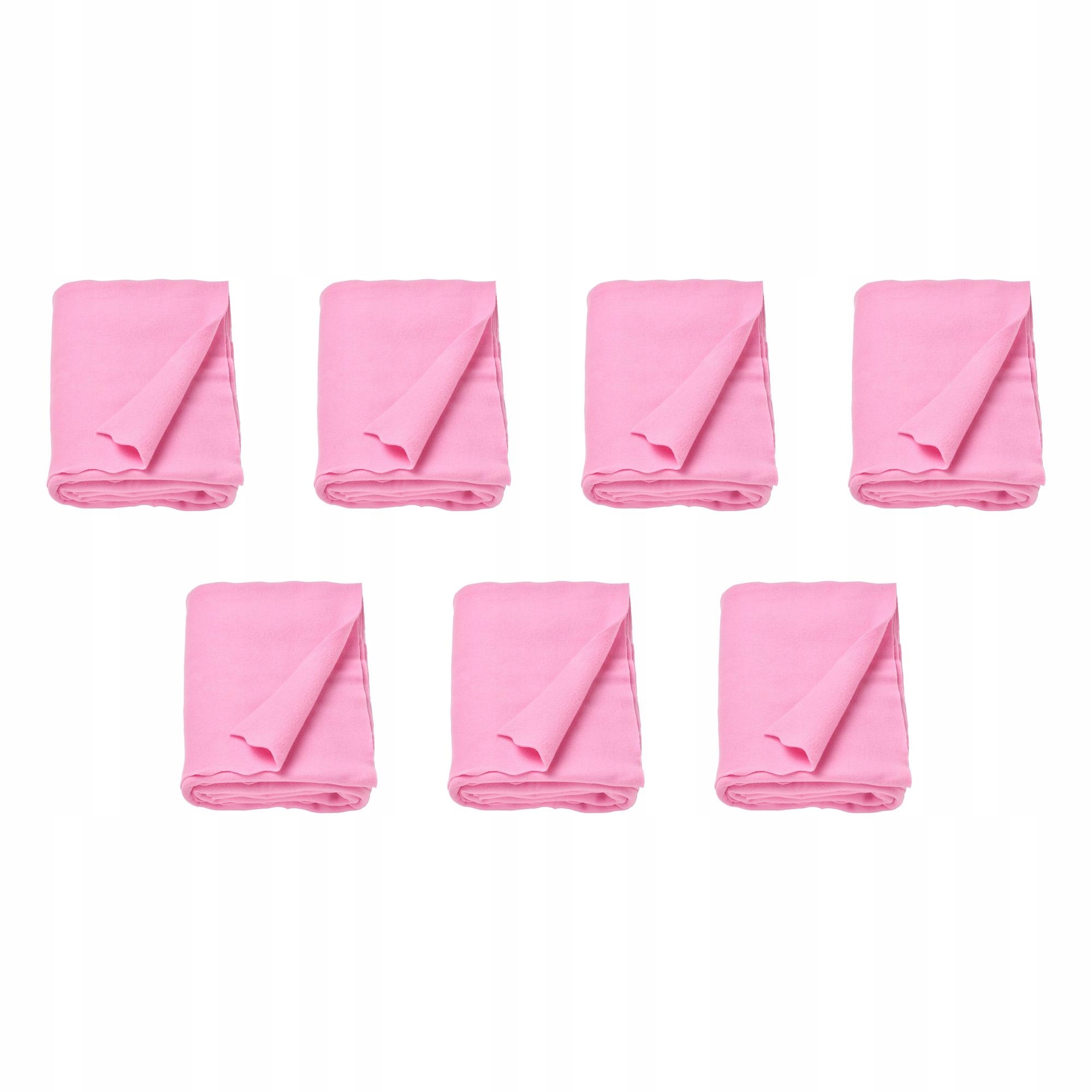 7 ks Daggkapor Pled růžový 130 x 170 cm