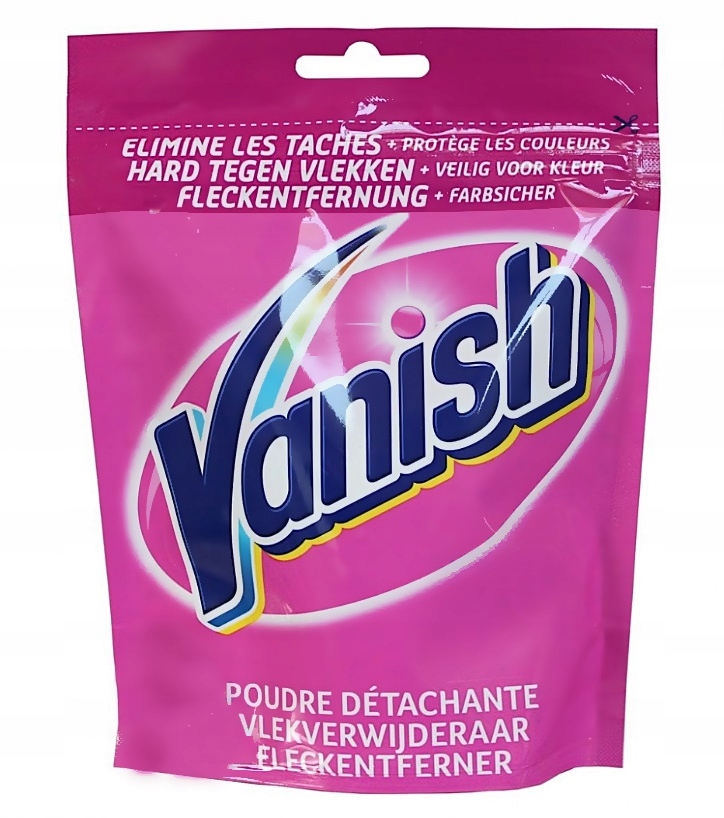 

Vanish Odplamiacz Oxi Action Pink uniwersalny 300g