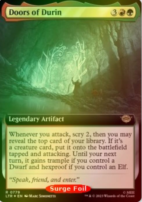 Doors of Durin SURGE FOIL!
