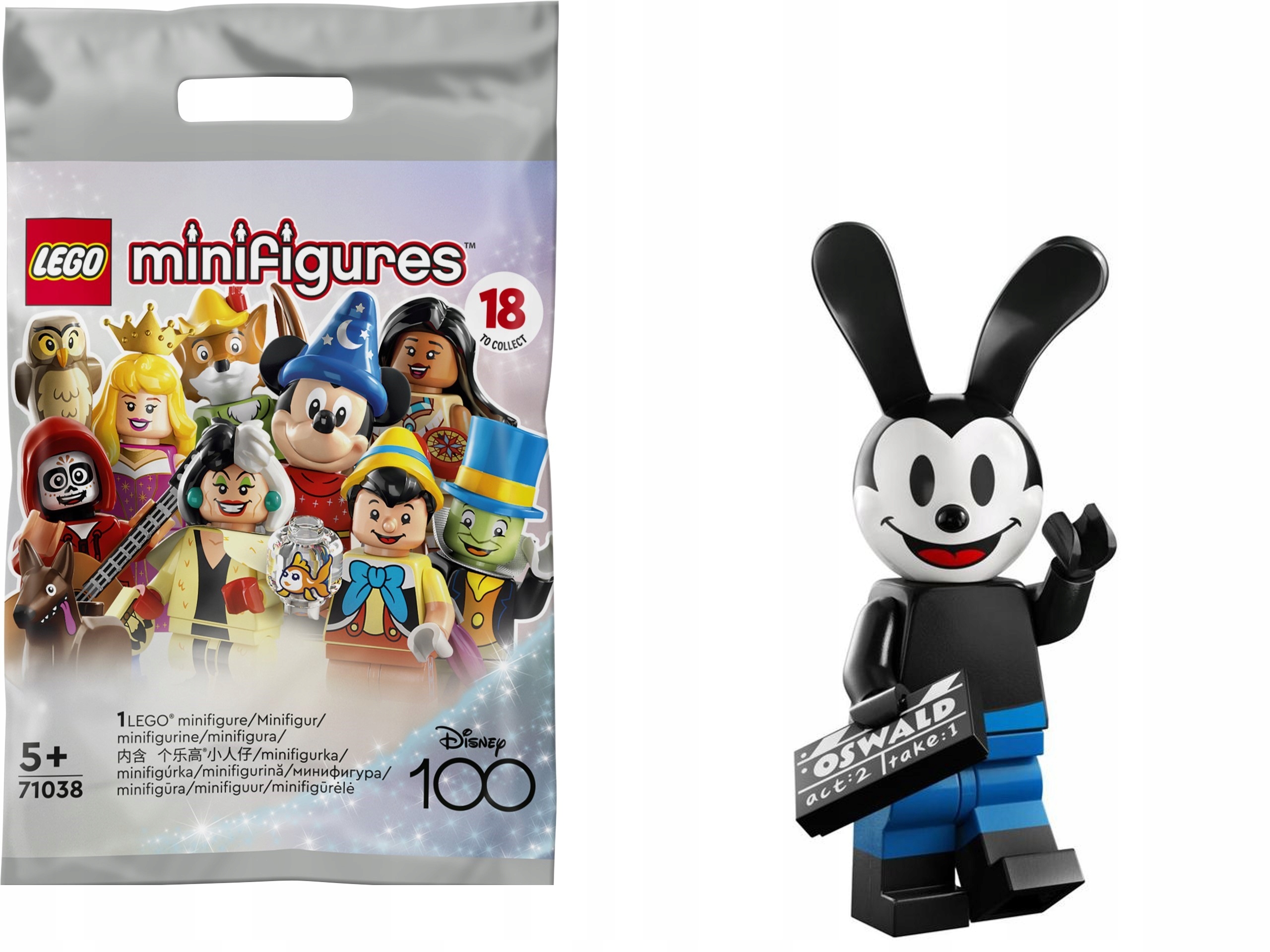

Lego Minifigures Disney Królik Oswald 71038