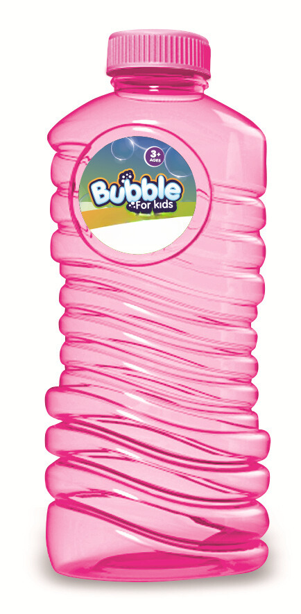 AUTOMATYCZNY PISTOLET NA BAŃKI MYDLANE + PŁYN MASZYNA MASZYNKA DO BANIEK Kolor odcienie różu