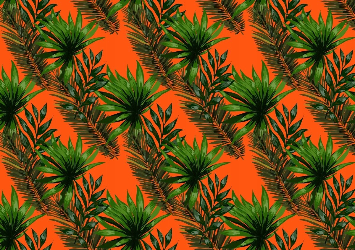 

Fototapeta Flizelinowa Tropikalne liście 312x219