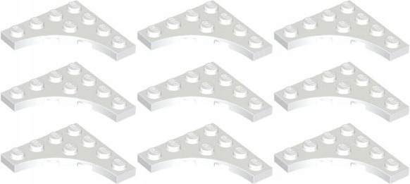 

Lego 35044 Płytka 4x4 biała Nowa (11g) 9 szt.