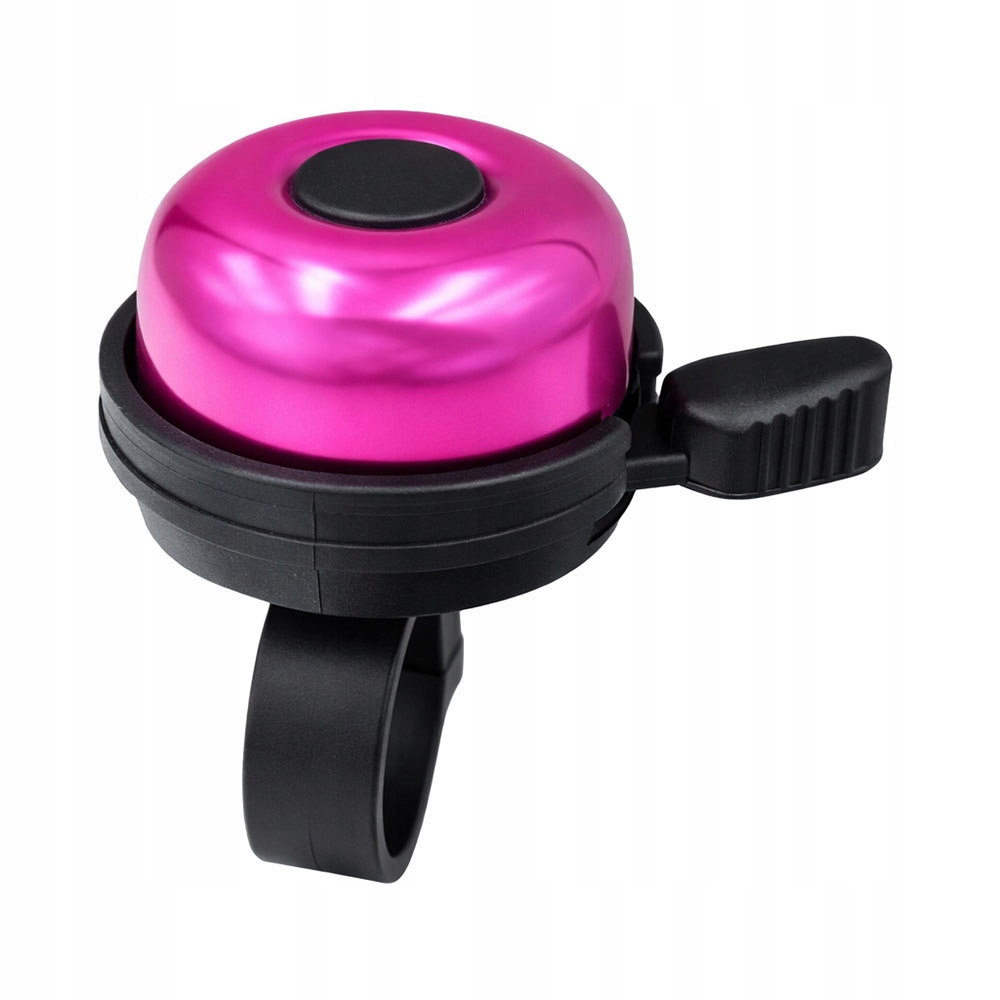 Dzwonek rowerowy mini do roweru dzwonki na rower rowerek różowy głośny 45mm