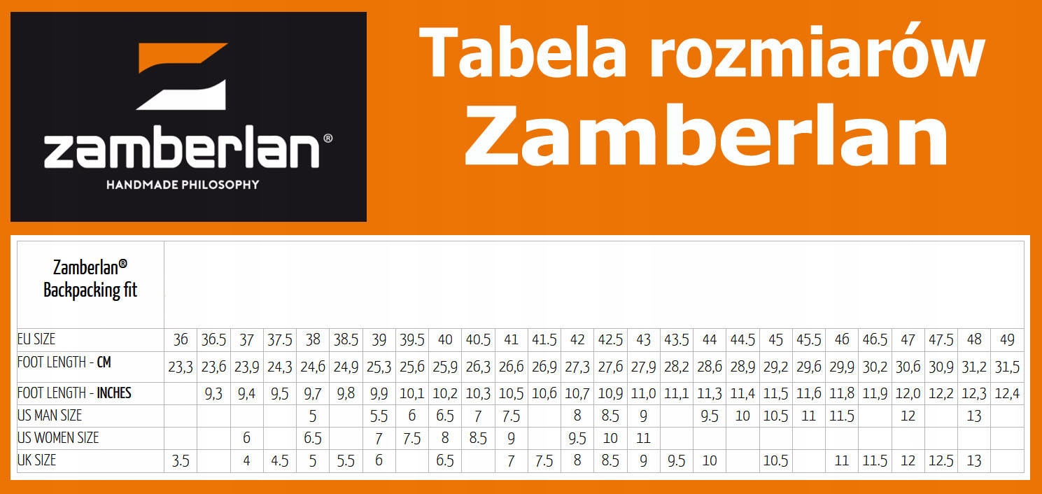 WKŁADKI DO BUTÓW ZAMBERLAN THERMO COMFORT FIT 44 Rozmiar 44