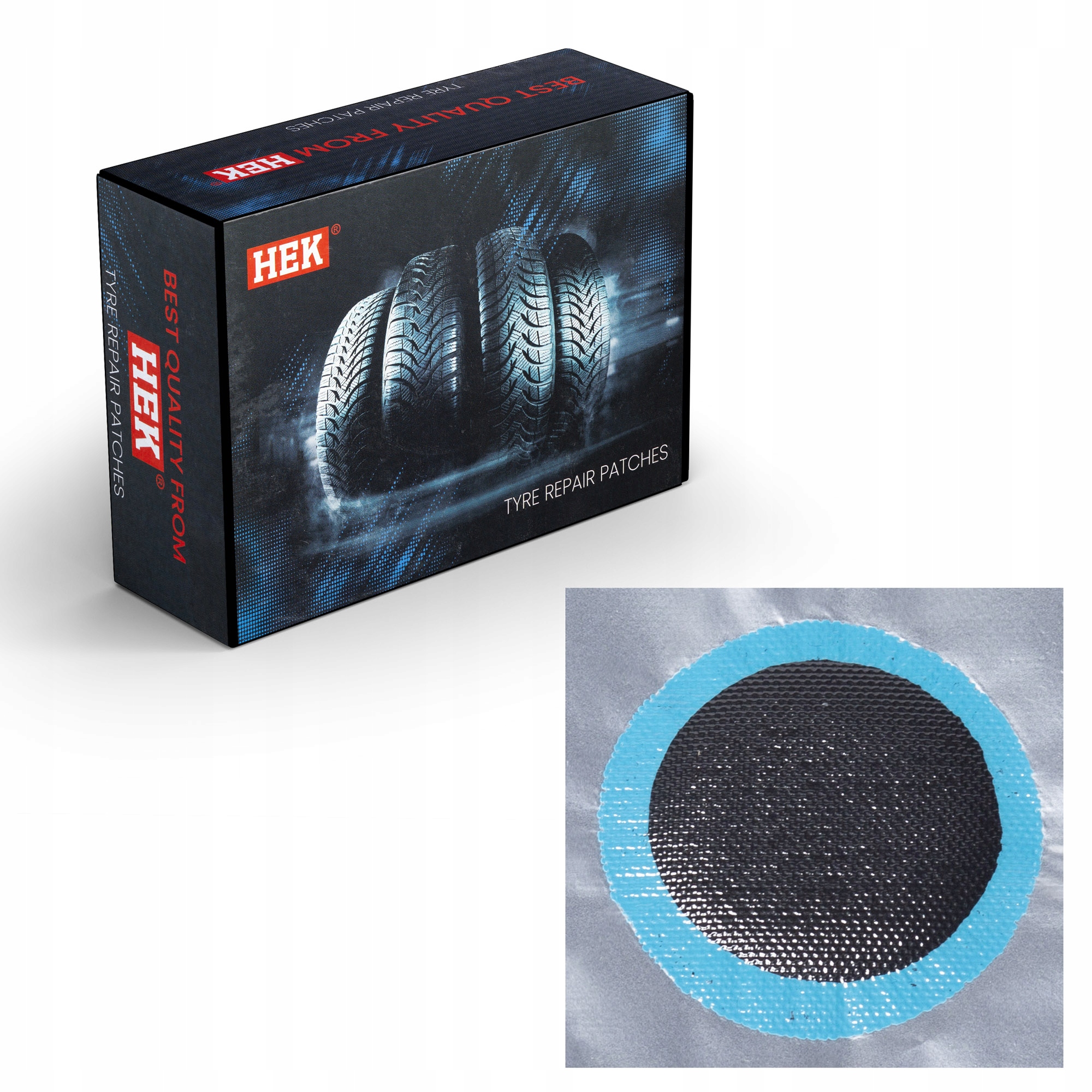 

Łatki Łatka Do Naprawy Opon Hek UP03 35MM 10szt