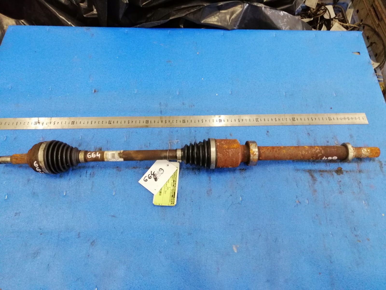 RENAULT CLIO 2014 R right 1.5 DCI semi-axis 391008239R