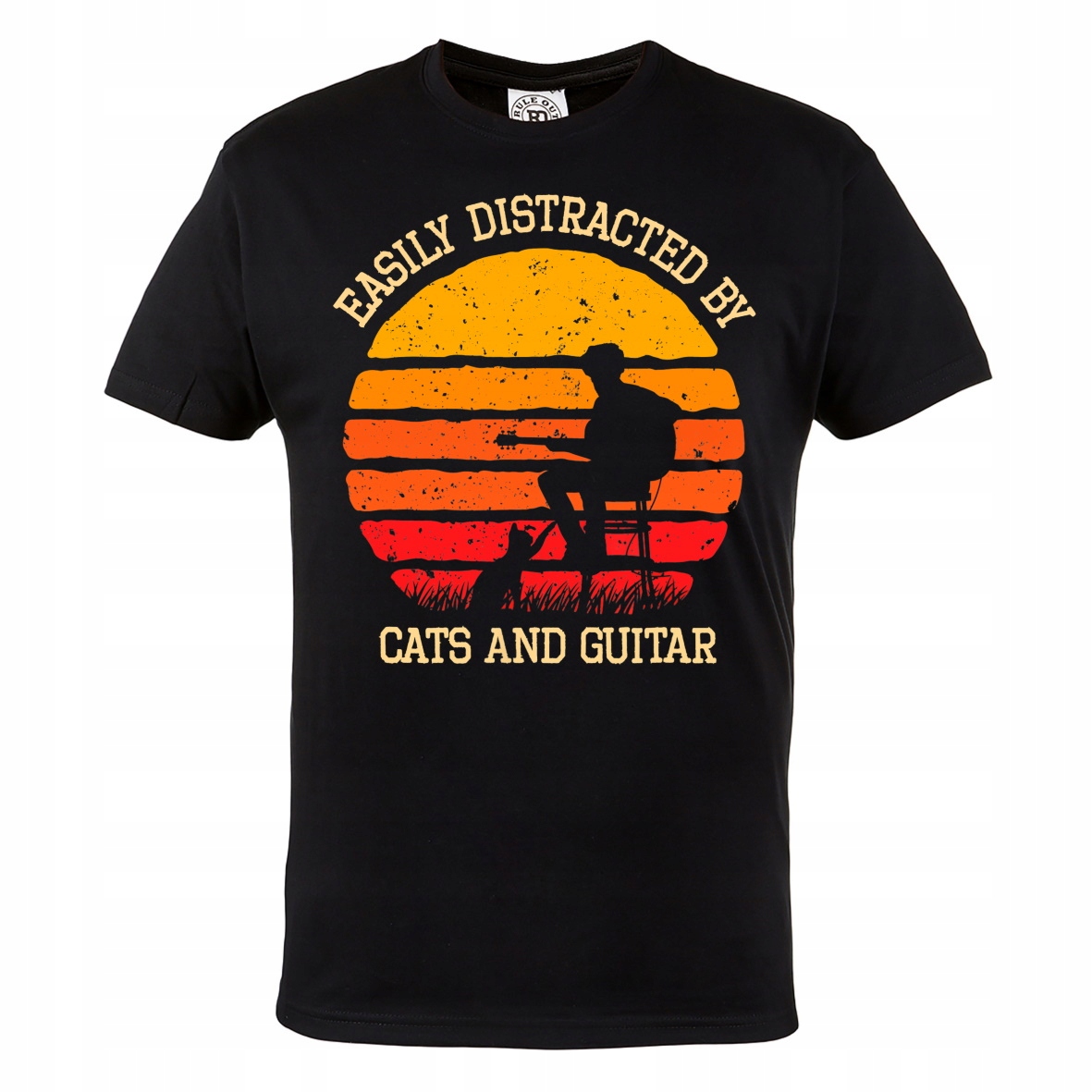 

Koszulka Muzyczna Dla Muzyka Gitara Retro
