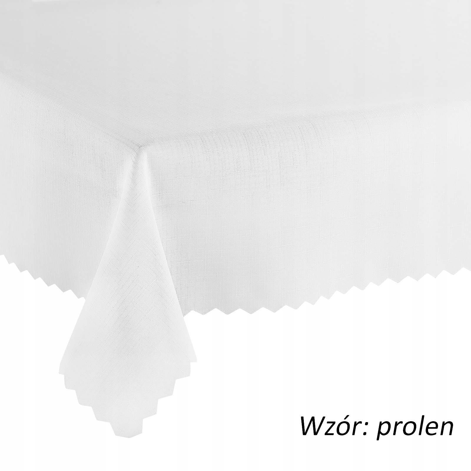 OBRUS PLAMOODPORNY NA WYMIAR POLSKI ŻAKARD 120x240 Materiał wykonania poliester