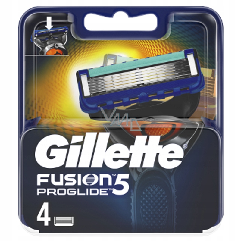 Gillette Fusion ProGlide náhradní hlavice 4 kusy p