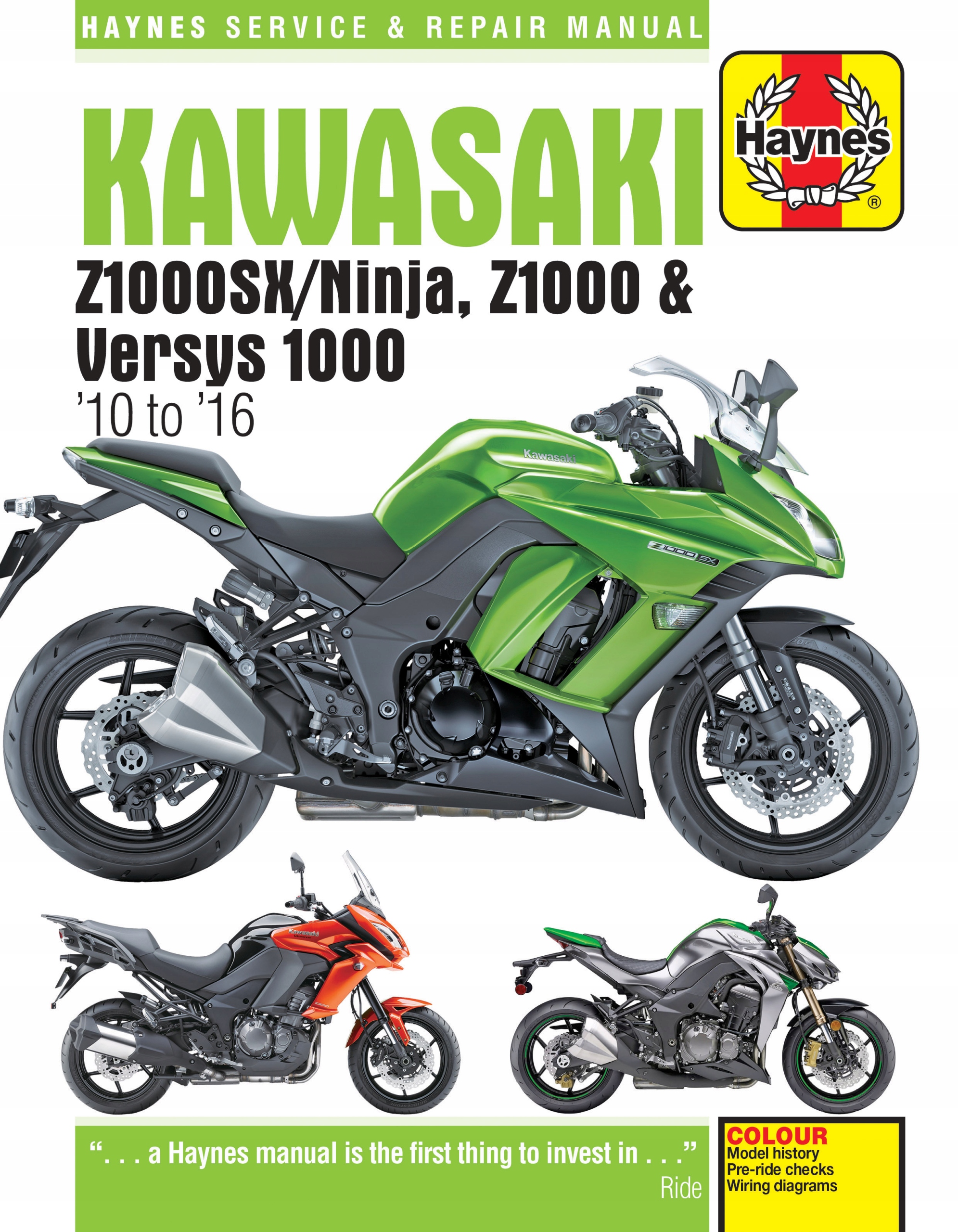 JAK NAPRAWIĆ W MOTOCYKLU KAWASAKI ZX1000SX 1043cc ( 2011 - 2016 ) ? OPIS Marka Kawasaki