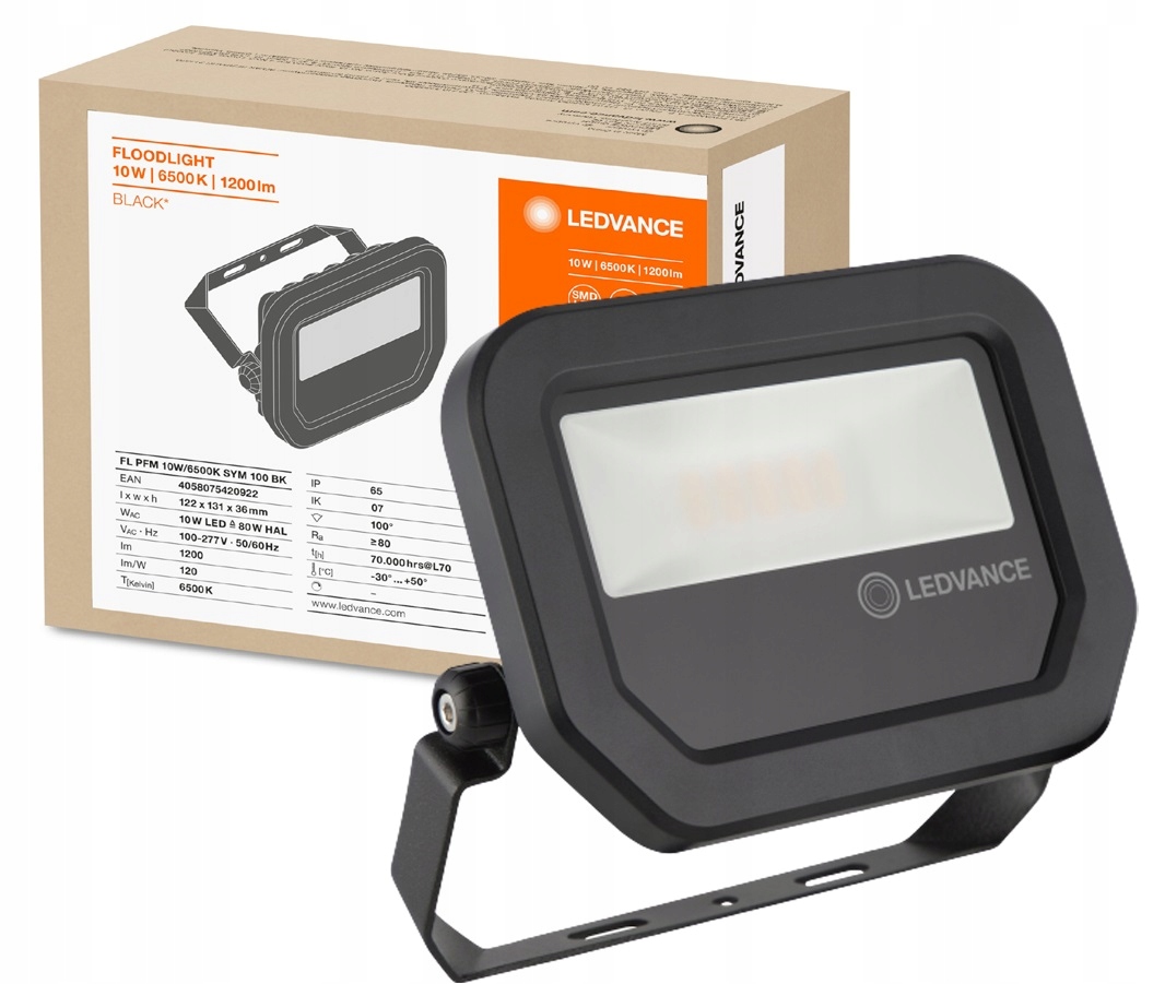 

Ledvance naświetlacz Led 10W 6500K czarna
