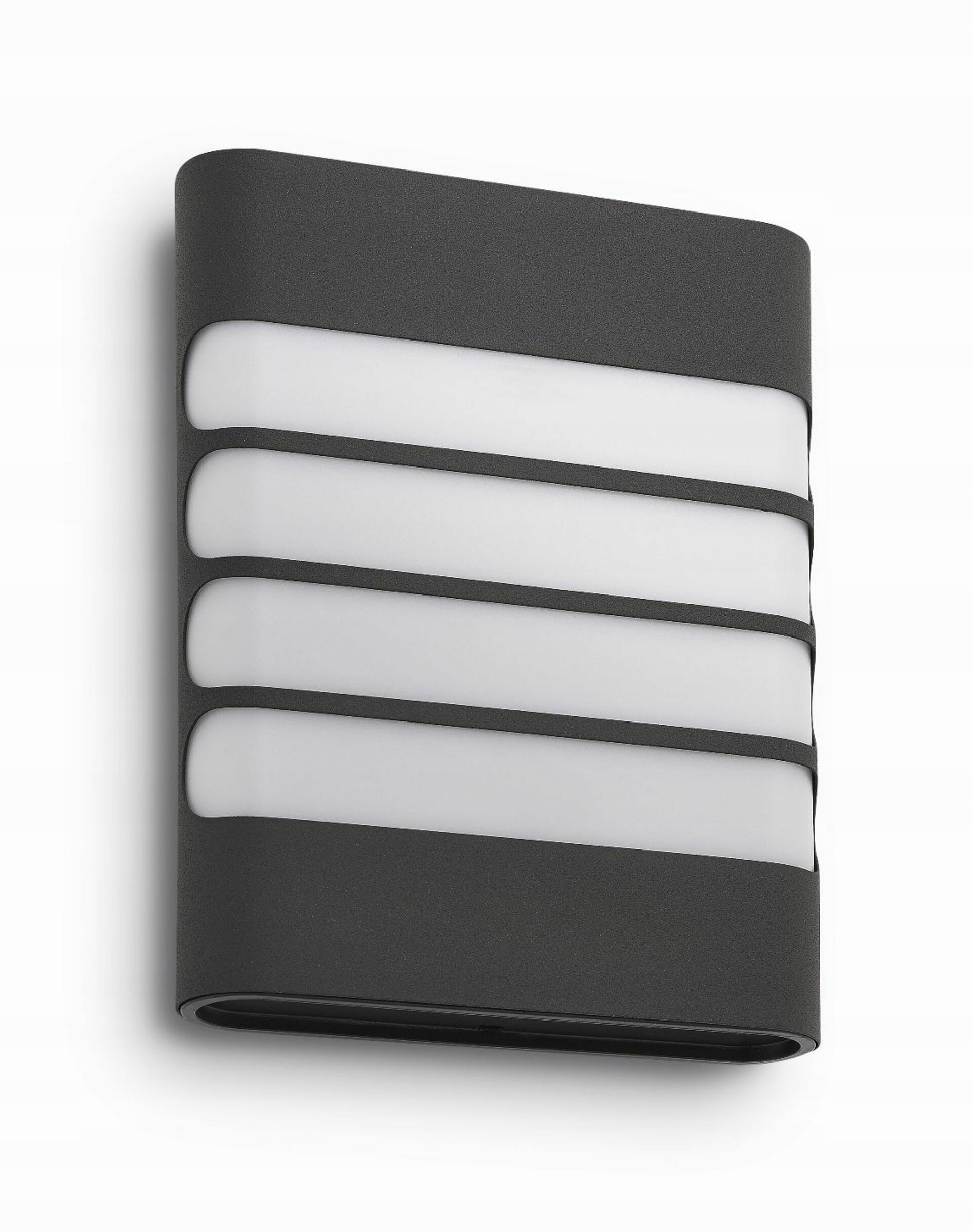 Philips Raccoon nástenné vonkajšie Led svietidlo IP44 3W 270lm antracit