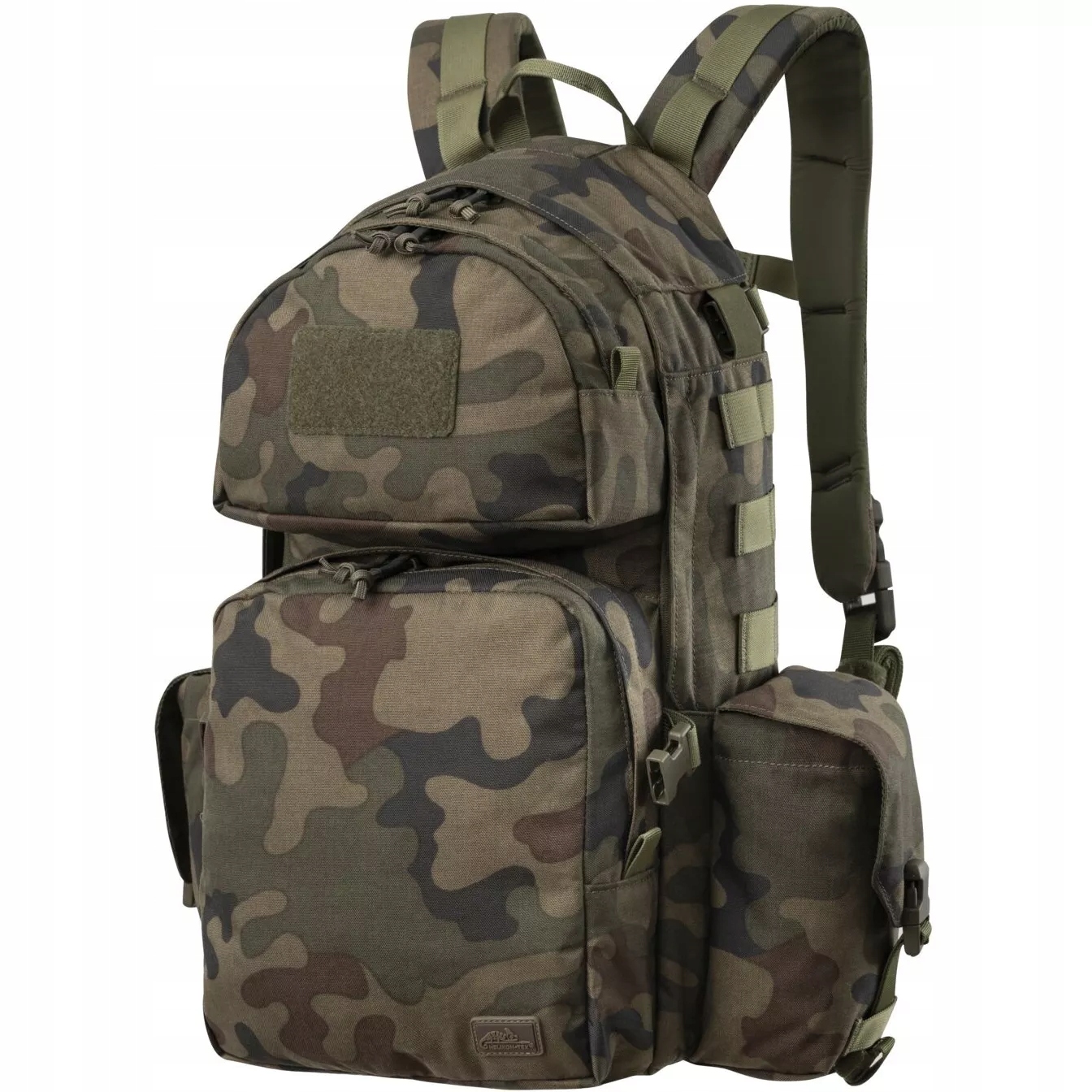 Batoh Taktický turistický Survival Helikon Ambush Bagpack Maskáčový Woodland