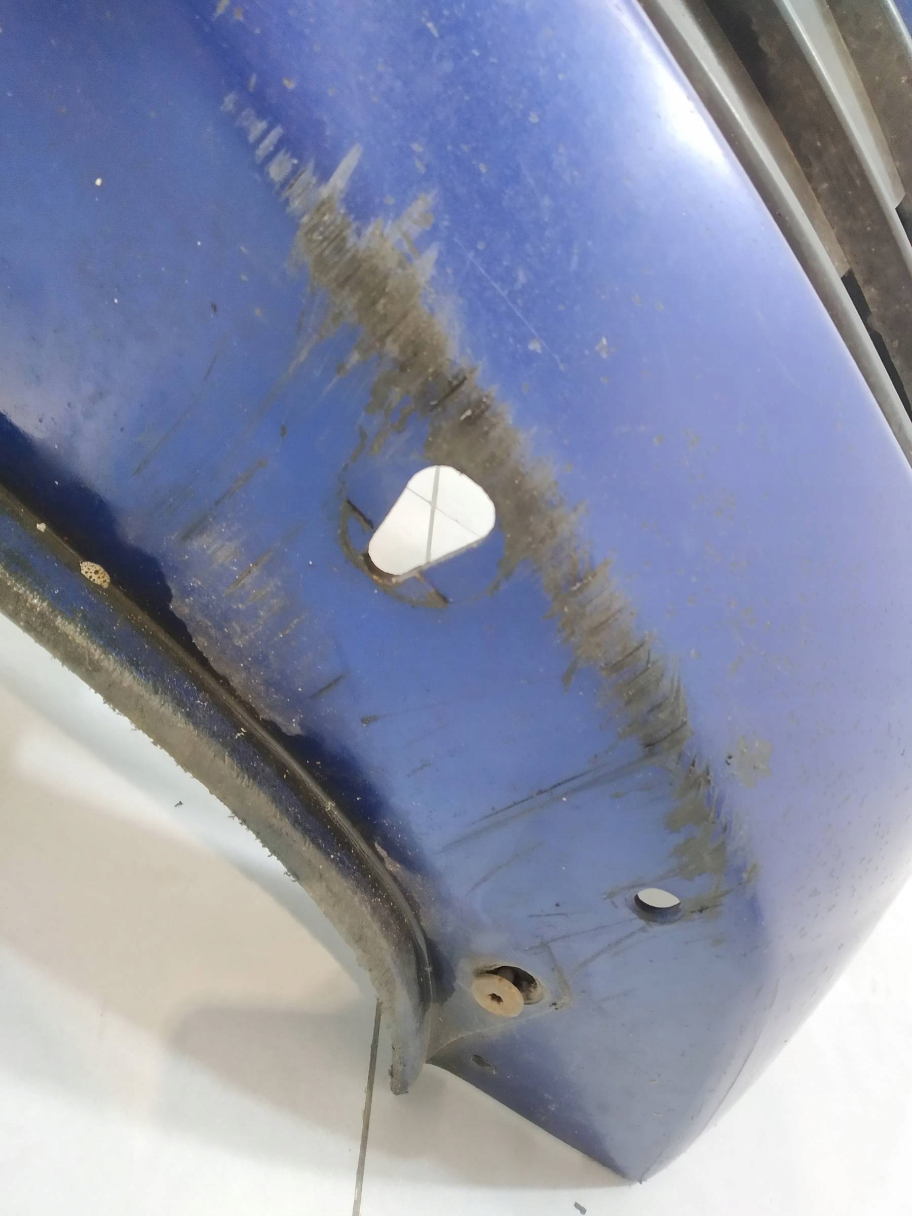 bumper front blue Fiat Panda II (2003-2012)