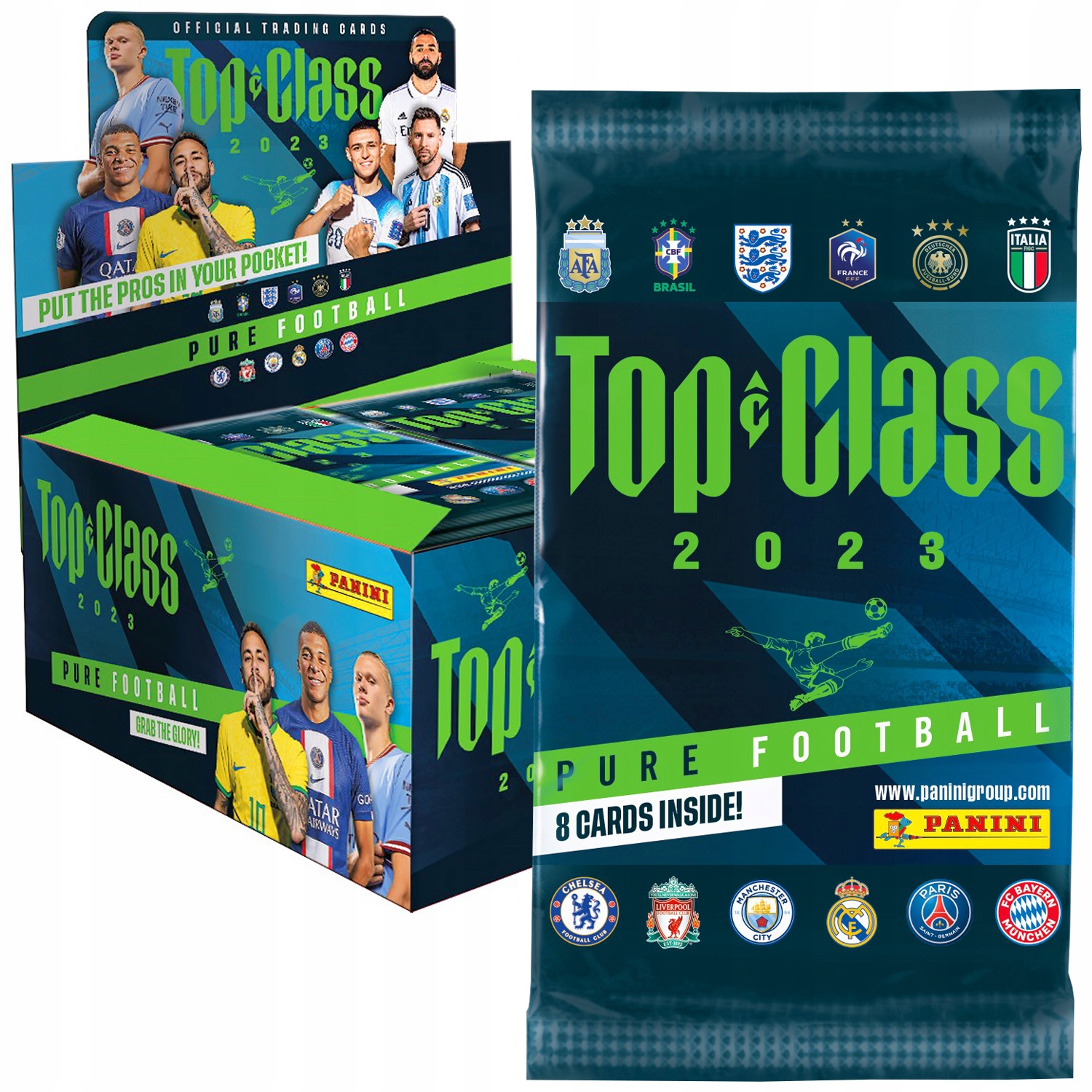 

Saszetka Panini Fifa 365 Top Class 2023 8 kart