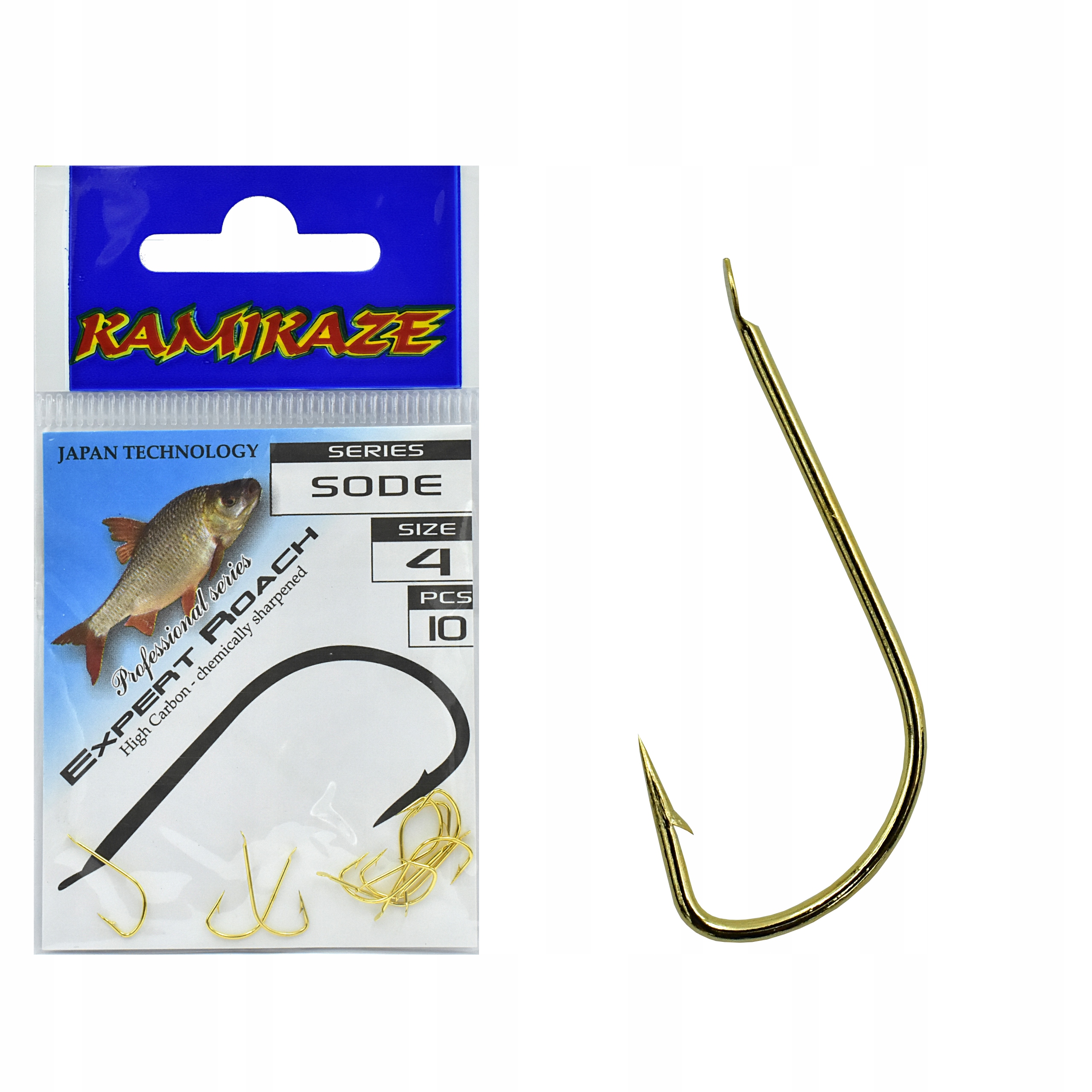 

Haczyk Haczyki Kamikaze Sode Nr 4 (10szt) Kute