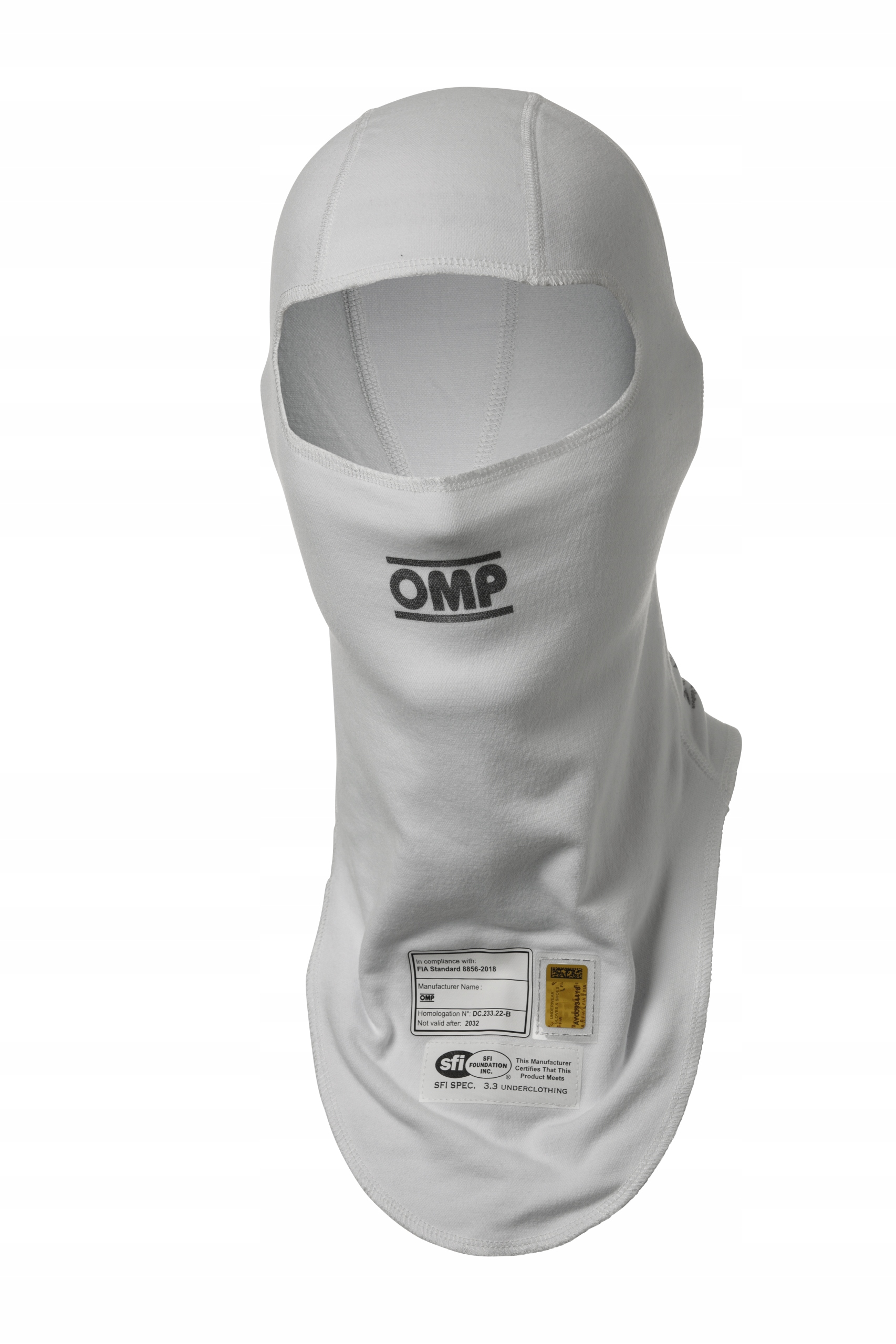 Kukla Omp One Evo Fia 8859-2018 veľ L/XL biela