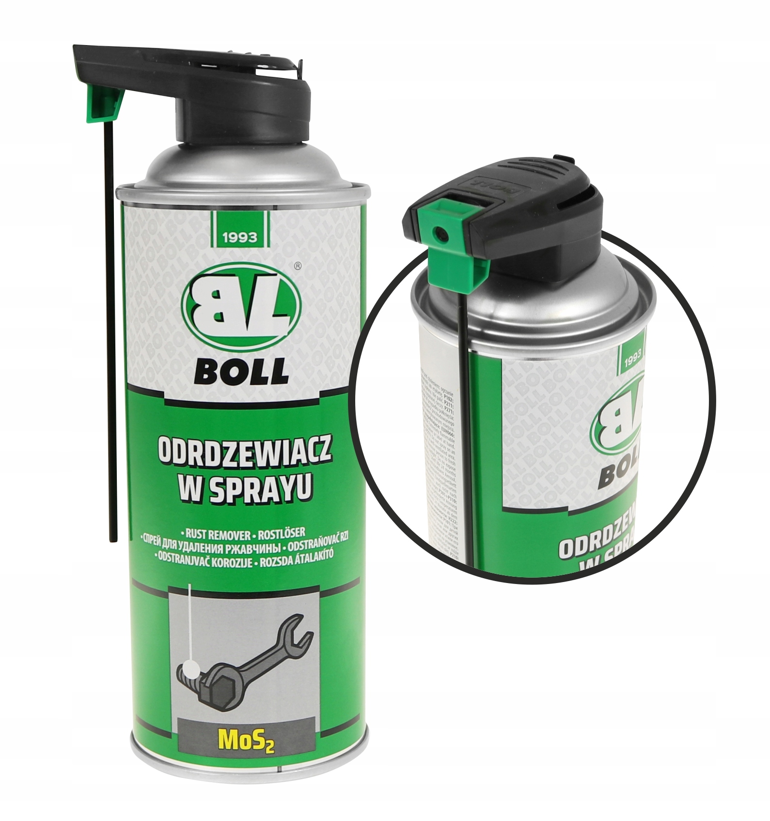 Boll Odrdzewiacz Spray Oczyszcza Konserwuje 400ML