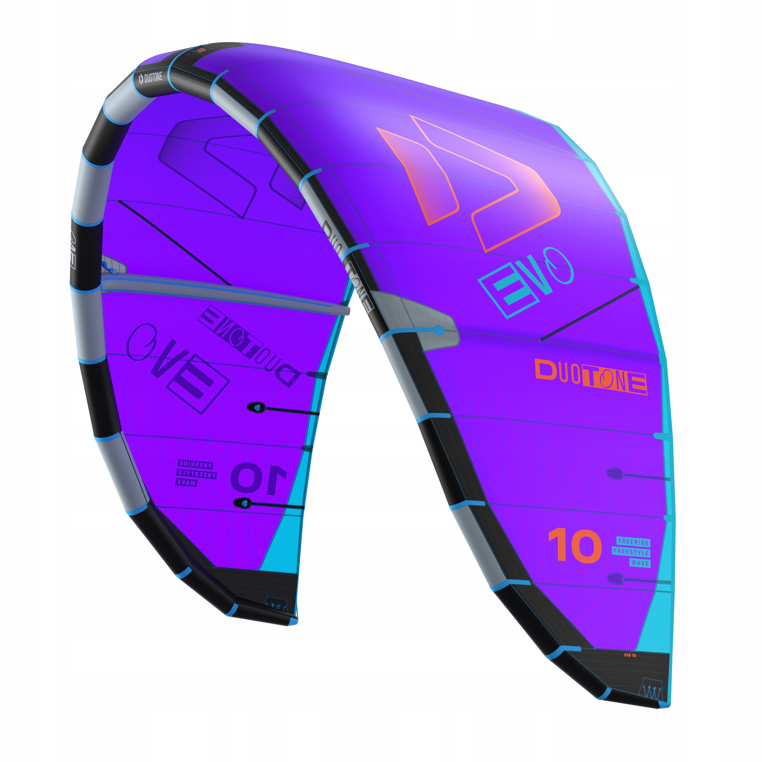 Létající drak Duotone 2026 Evo C17 Purple 9 m2
