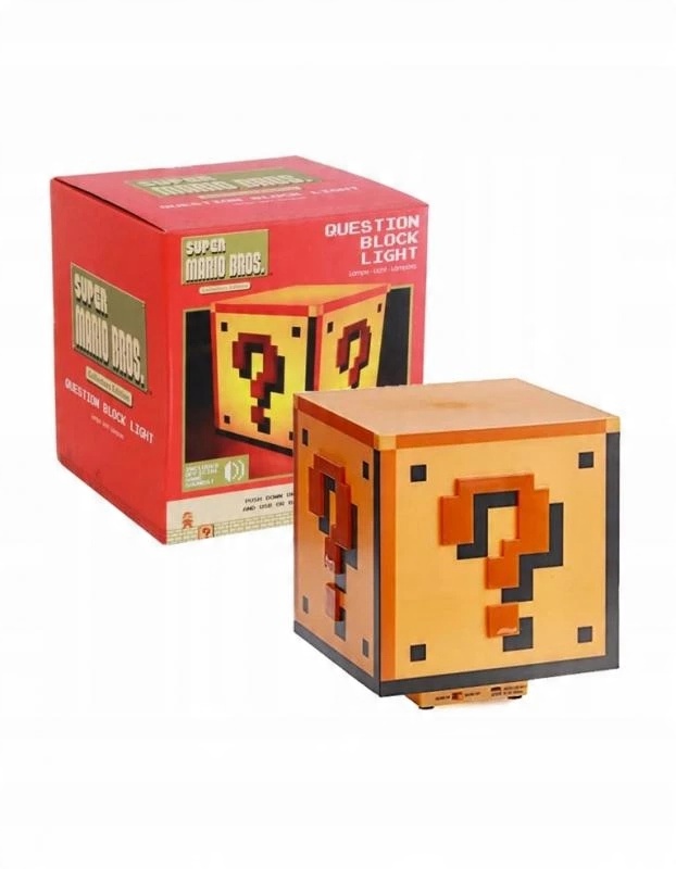 

Lampka Mario Znak Zapytania