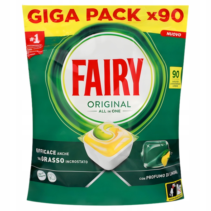 Kapsle Do Myčky Citron 90 Ks