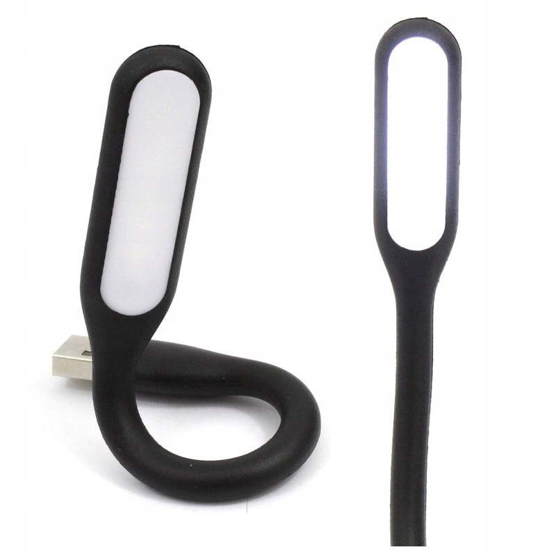 

Lampka Led Usb do Laptopa Energooszczędna czarna