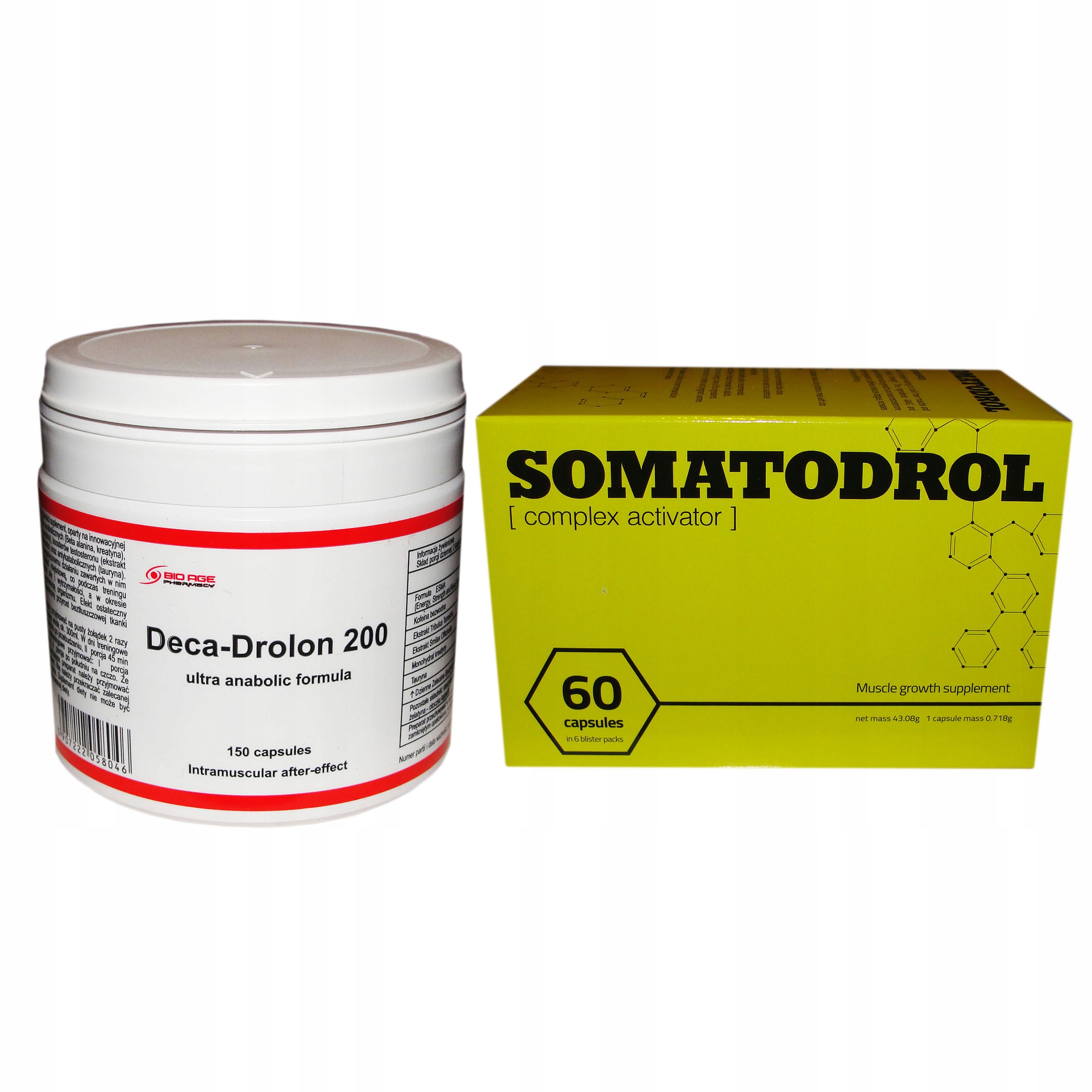 Somatodrol Deca Drolon 200 Na hmotnost a sílu budování svalové hmoty