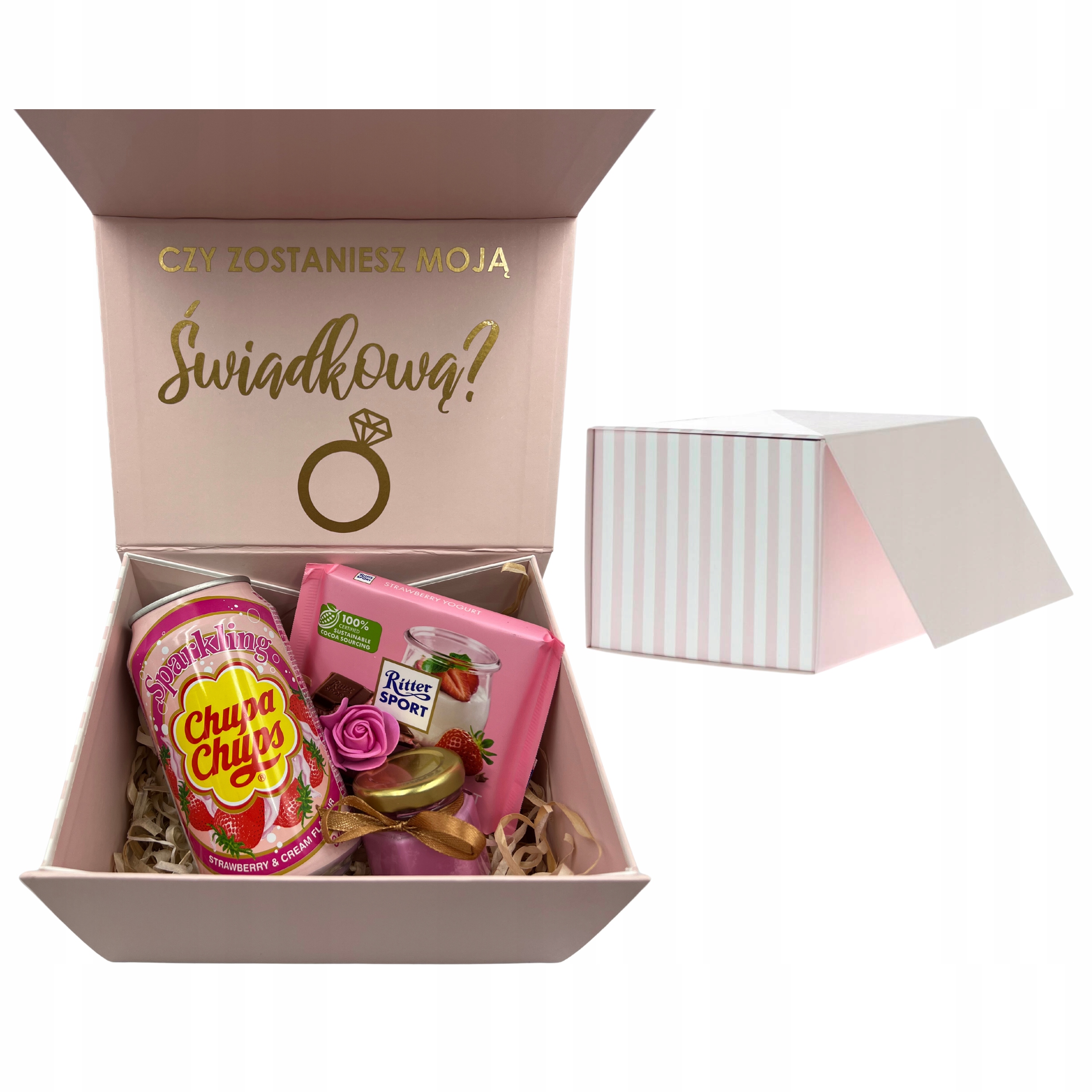 Krabička Box Žádost o svědectví Svědkyně Svatba