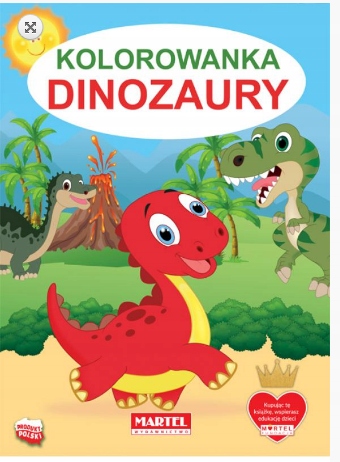 

Kolorowanka malowanka Dinozaury MAR-7