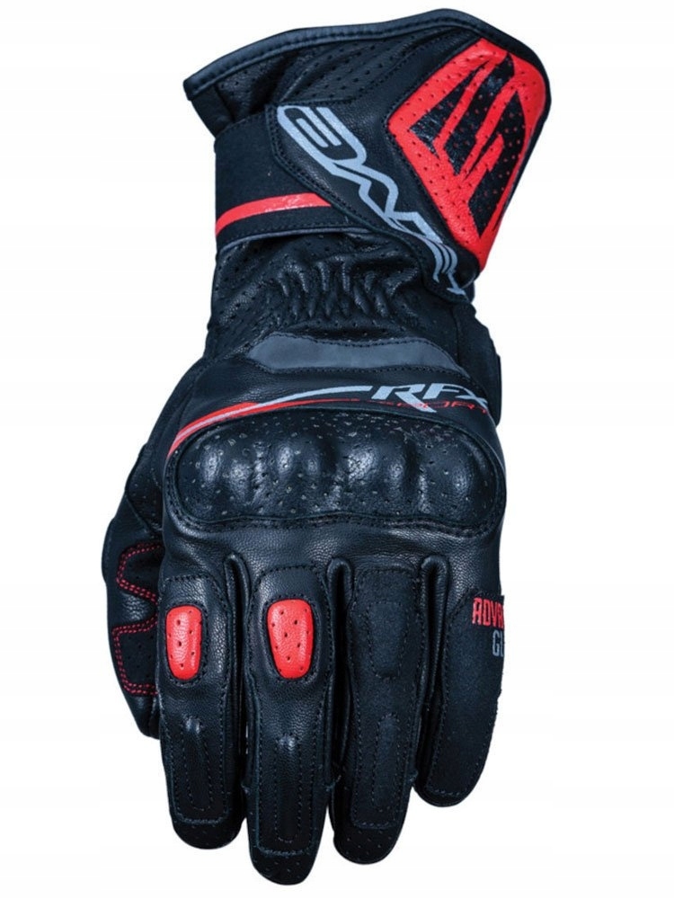 Kožené Rukavice Five Gloves Rfx Sport Evo Farba Čierna/ Fluo Veľ Veľkosť