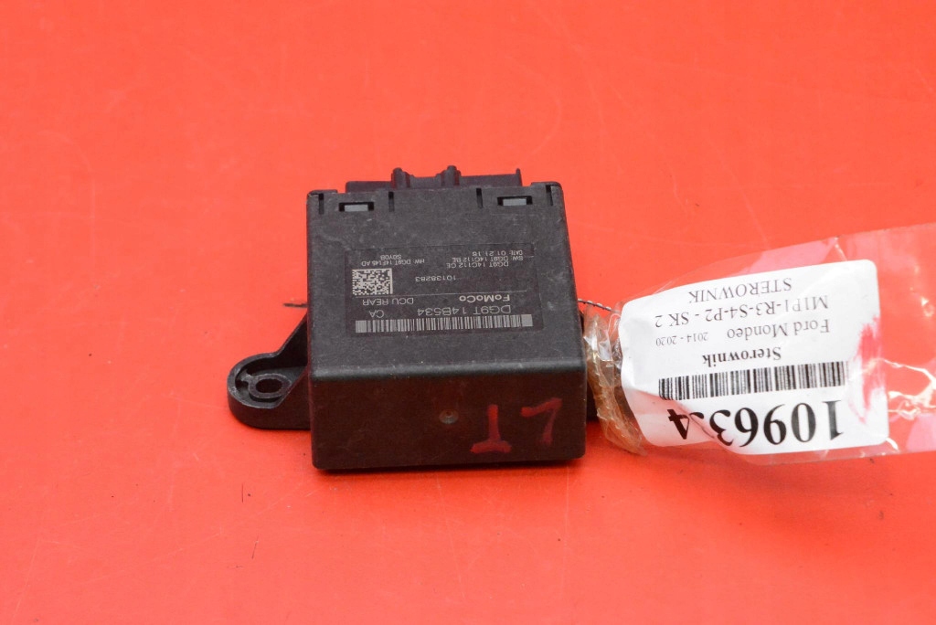 control unit module door left rear part DG9T-14B534-CA FORD MONDEO MK5 5D HB 14-20