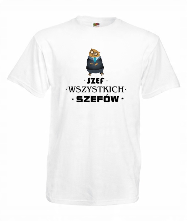 

XL Koszulka Męska Szef Wszystkich Szefów Prezes