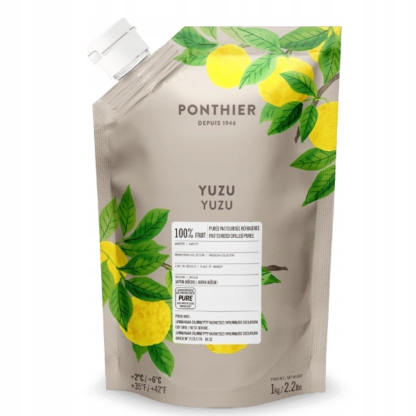 Pyré Yuzu 1 kg Ponthier