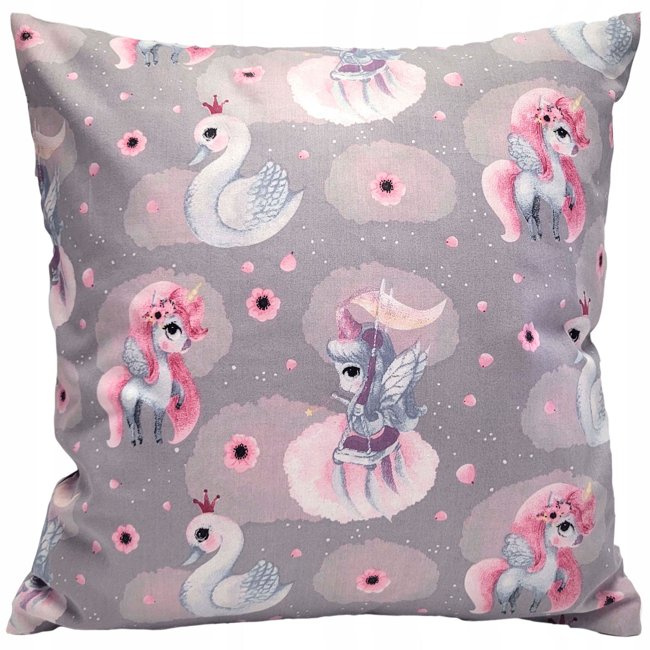 

Poszewka na jaśka poduszkę 45x45 Jednorożec