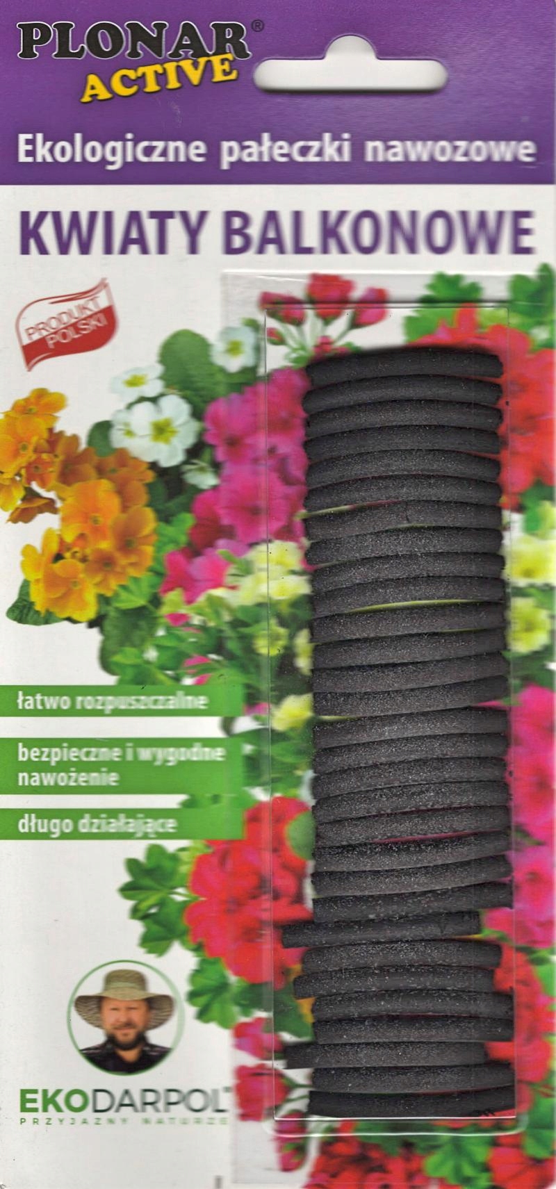 

Pałeczki NawózPlonar Active Kwiaty Balkonowe 30szt