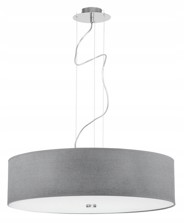 Závěsné stropní svítidlo s lustrem Viviane šedá