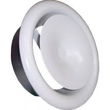 

Anemostat Nawiewny 100 mm Metalowy Plus Ramka