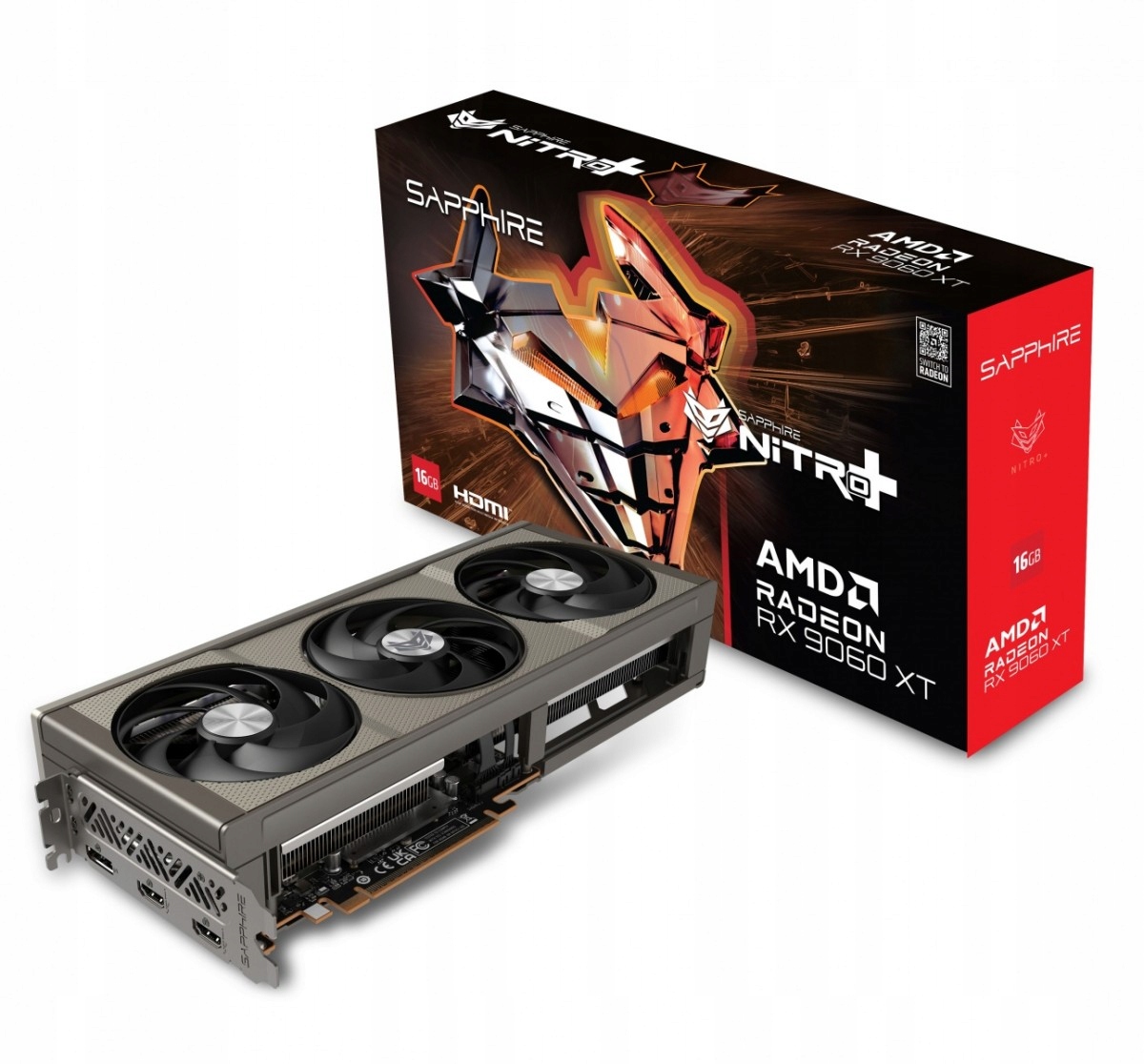 Karta graficzna Sapphire Radeon Rx 9060 Xt 16 Gb