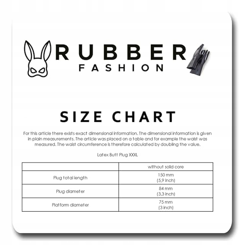RUBBERFASHION Lateksowy Dmuchany Duży Korek Analny Z Pompką Dla Dorosłych — miniatura 6