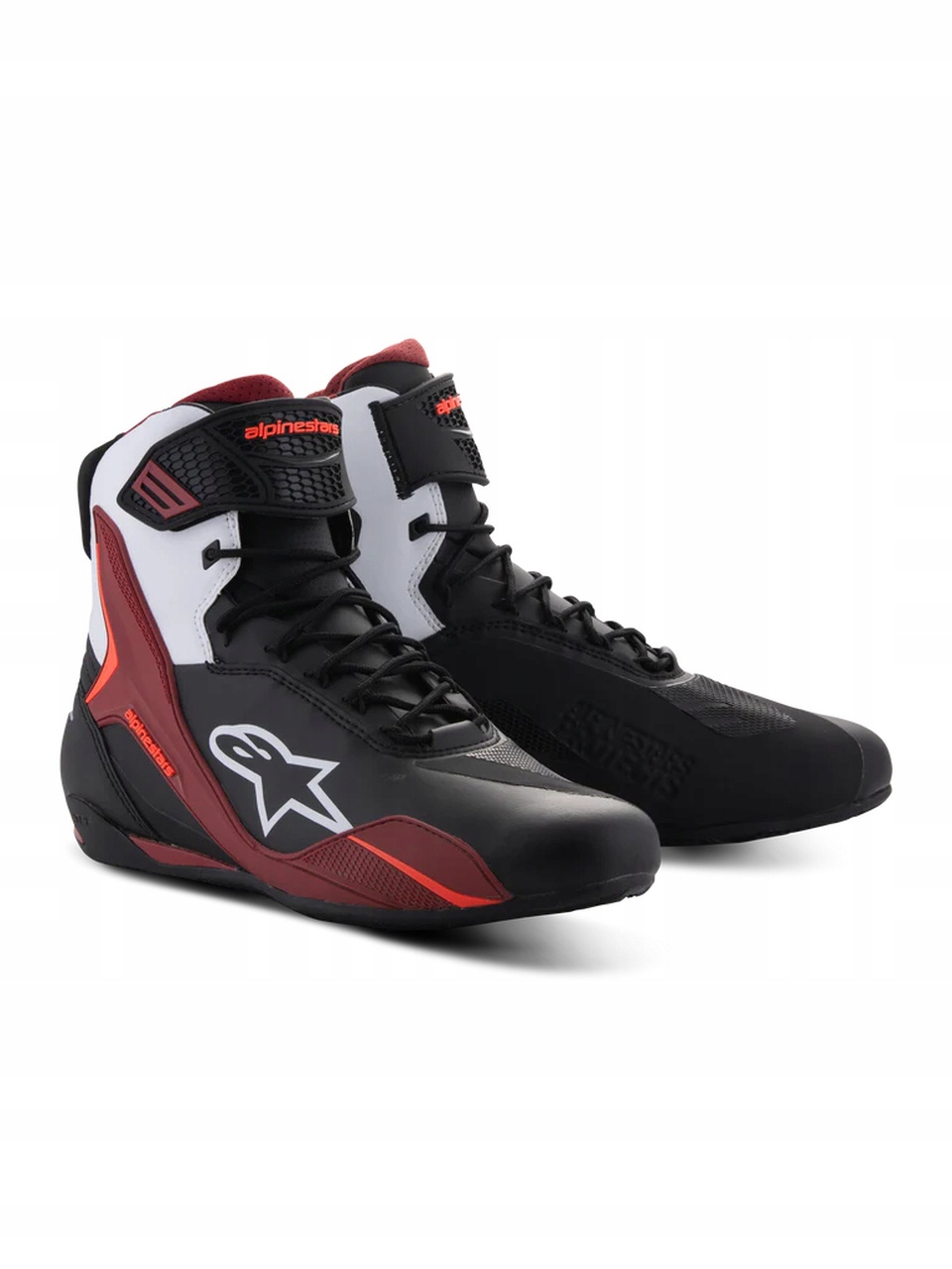 Topánky Alpinestars Faster 4 black/red/white 7 39