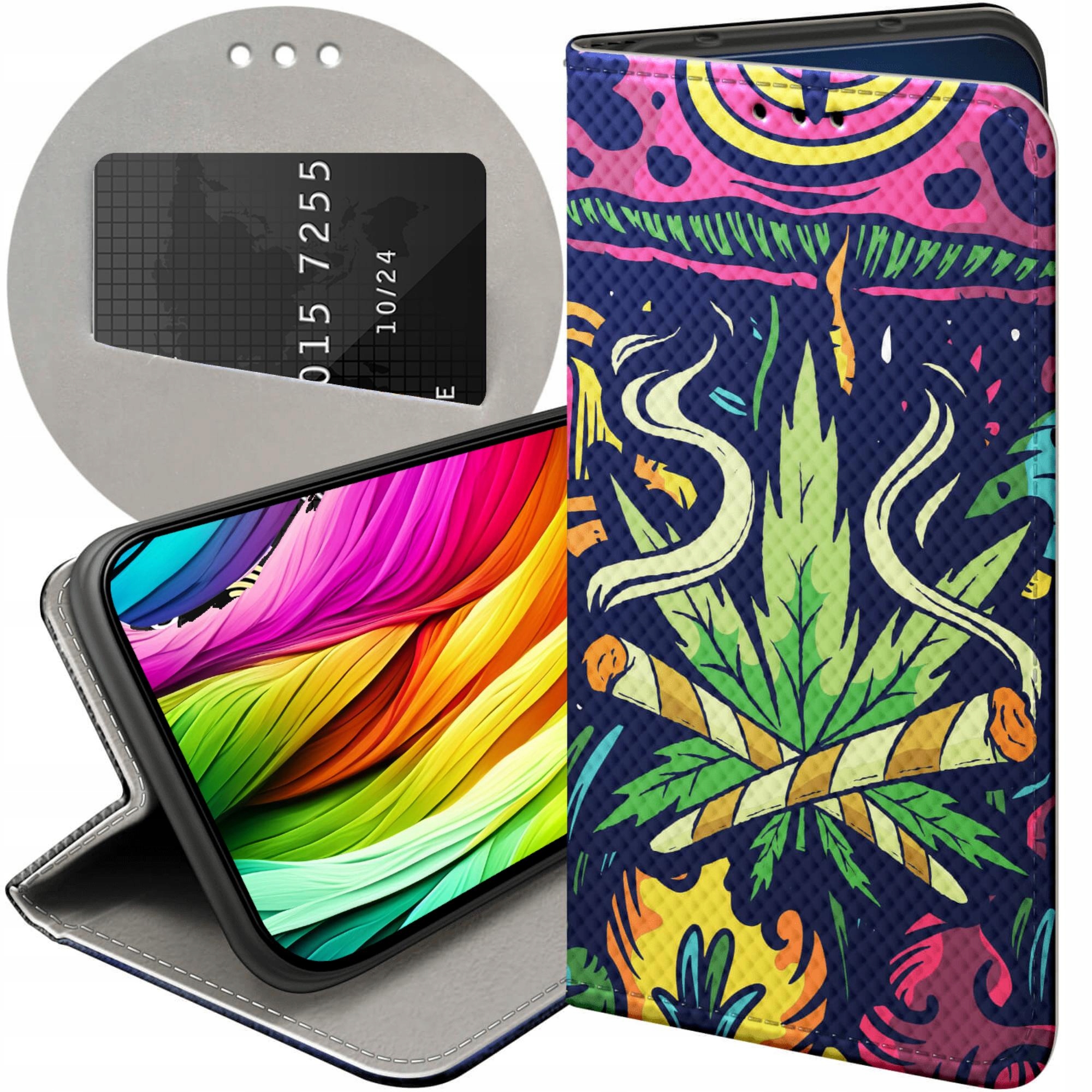 Etui Do Samsung A52 A52 5G A52S A52S 5G Ganja Marihuana Zioło